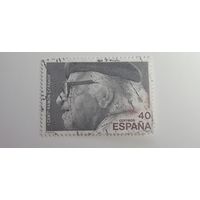 Испания 1987.  100 лет со дня рождения Рамона Каранде, 1887-1986. Полная серия