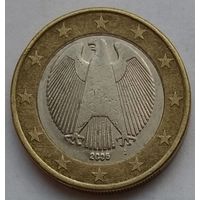 Германия 1 евро 2005 г. J