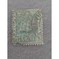 Британская Гвиана (1882-1889) 1 цент