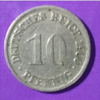 10 пфенингов 1900 г. Германия