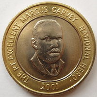 Ямайка 20 долларов 2001 года (1)