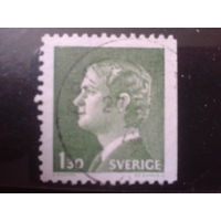Швеция 1976 Король Карл 16 Густав 1,3 кр