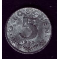 5 грош 1955 год Австрия