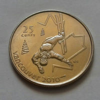 25 центов, Канада 2008 г., олимпиада в Ванкувере, фристайл