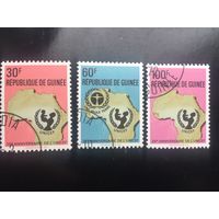 Гвинея 1972 год. 25 лет ЮНЕСКО