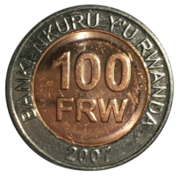 Руанда 100 франков, 2007 [UNC]