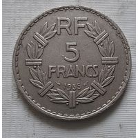 5 франков 1935 г. Франция