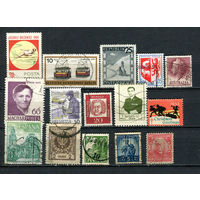 Марки разных стран (3) - 15 марок. Гашеные и MNH.  (Лот 3EM)-T7P1