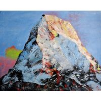 Абстракция Вершина горы Аннапурна