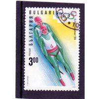 Болгария. Mi:BG 4105. Сани. Олимпийские игры. 1994. Лиллехаммер.