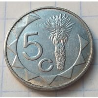 Намибия 5 центов, 2002      ( 5-6-2 )