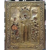 Икона Божией Матери Скорбящая, 19 век, с рубля!
