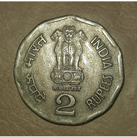 2 рупии 2001