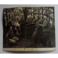 Фото солдат 40-е годы СССР. Размер 12-14.5 см.