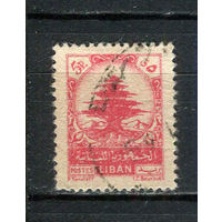 Ливан - 1948 - Дерево 5Pia - [Mi.386] - 1 марка. Гашеная.  (LOT DN32)