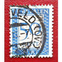 Нидерланды, 1947-58 г.г., доплатная марка 50 центов