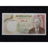 Тунис 5 динар 1980г.