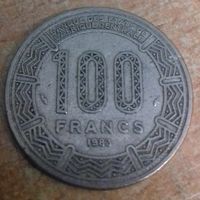 Камерун 100 франков 1983