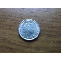 Нидерланды 10 центов 1955