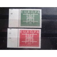 ФРГ 1963 Европа Михель-0,5 евро полная серия