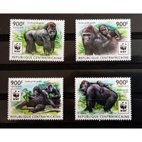 ЦАР 2015  Дикая Фауна  ОХРАНА ПРИРОДЫ WWF MNH