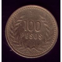 100 Песо 1992 год Колумбия