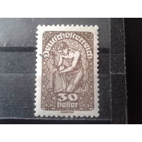 Немецкая Австрия 1919 Стандарт, аллегория** 30 геллеров