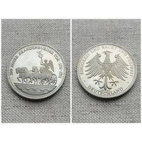 Германия, настольная медаль "Единство, справедливость и свобода. Бранденбургские ворота" 1990 г