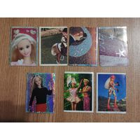 Наклейки для альбомов Barbie Sindy Барби Синди. Обычная - 1 руб. Блестящая - 2 руб.