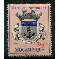 Португальские колонии - Мозамбик - 1961г. - гербы, 7,5 Е - 1 марка - MNH. Без МЦ!