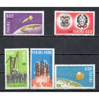 Итальянский вклад в комические исследования Панама 1966 год серия из 5 марок