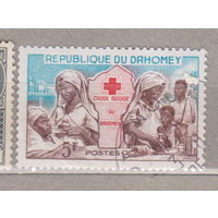 Красный Крест Дагомея 1962 год   лот 12