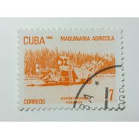 Куба 1982. Экспорт