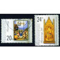 Рождество Венгрия 1998 год серия из 2-х марок