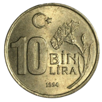 Турция 10.000 лир, 1994