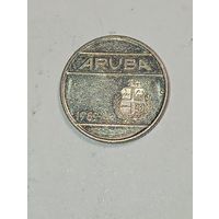 Аруба 10 центов 1989 года.