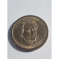 США 1 доллар 15 президент Джеймс Бьюкенен 2010