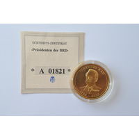 Распродажа! Памятный жетон. Johannes Rau 1999-2004