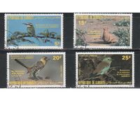 Джибути-1985 (Мих.429-432) гаш.  ,Фауна, Птицы, (полная серия)