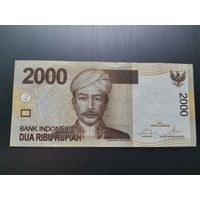 Индонезия 2000 рупий 2015