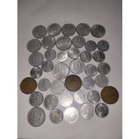 Монеты ГДР 40 штук