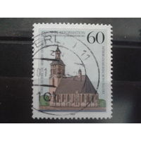 Берлин 1989 Кирха св. Николая Михель-1,1 евро гаш