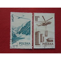Польша 1976.  Авиация.  Полная серия