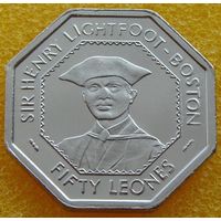 Сьерра - Леоне. 50 леоне 1996 год   KM#45