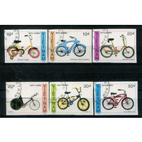 Вьетнам - 1989г. - велосипеды - 6 марок - гашёные. Без МЦ!