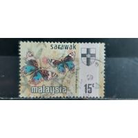 РАСПРОДАЖА. МАЛАЙСКИЕ ШТАТЫ 1971г. Саравак. Гаш.