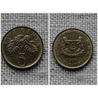 Сингапур 5 центов 2001