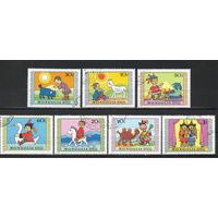 Год ребёнка Монголия 1975 год серия из 7 марок