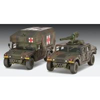 Revell Сборные модели двух военных автомобилей на базе HMMWV