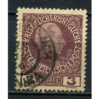 Австро-Венгрия - 1908 - Император Иосиф II - 3H - [Mi.141x] - 1 марка. Гашеная.  (Лот 17EM)-T7P4